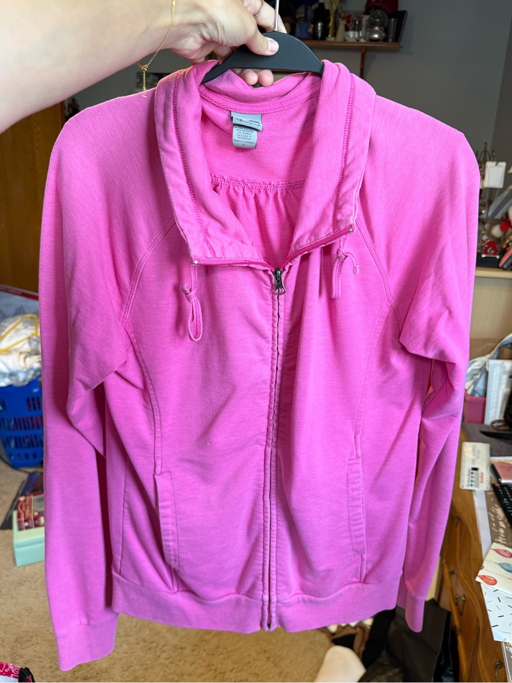 Champion Hot Pink Zip-Up Bomber Jacket